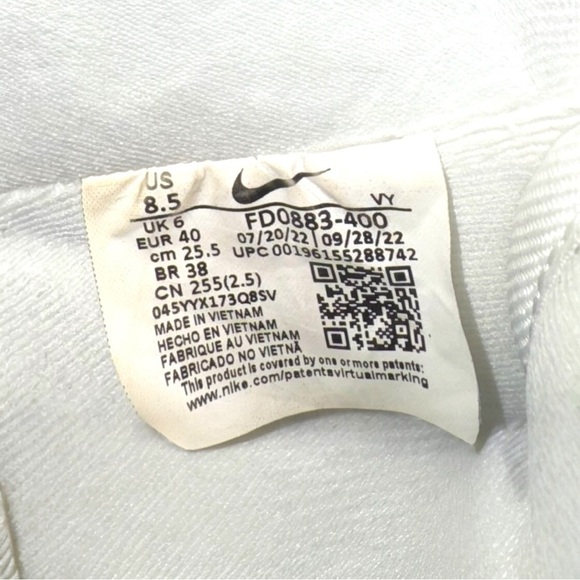 Nike Air Force 1 Low ‘Celestine Blue’ – Size 8.5 - Picture 9 of 9